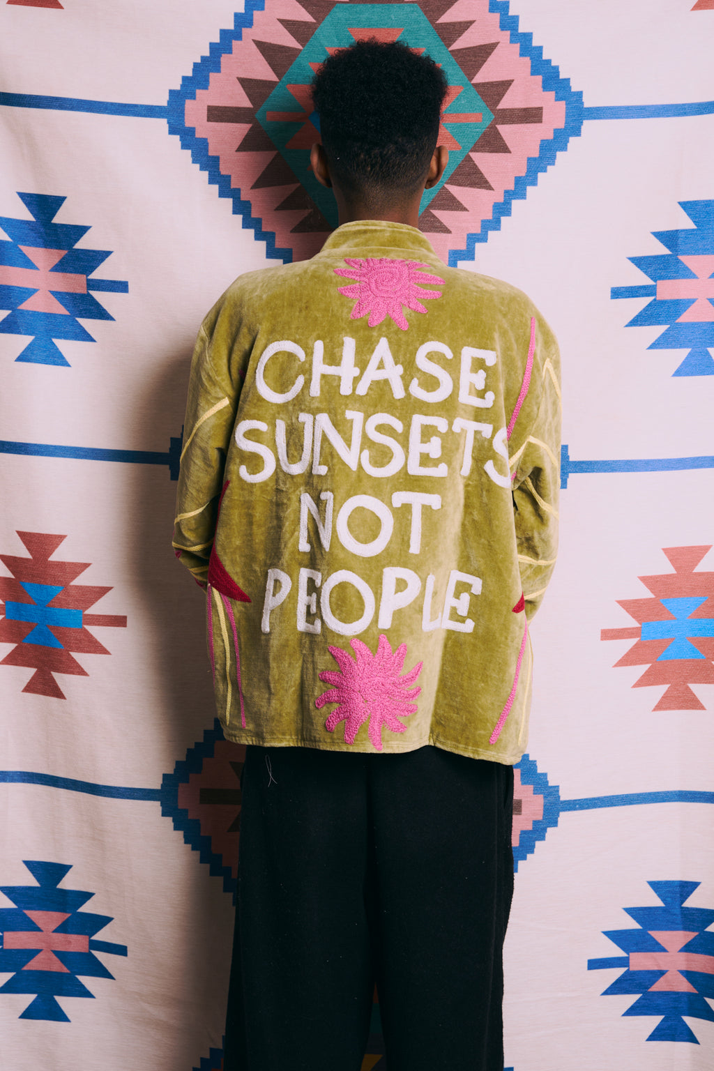 Giacca Chase sunsets not people