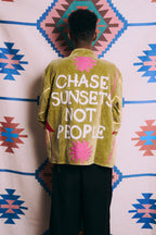 Giacca Chase sunsets not people