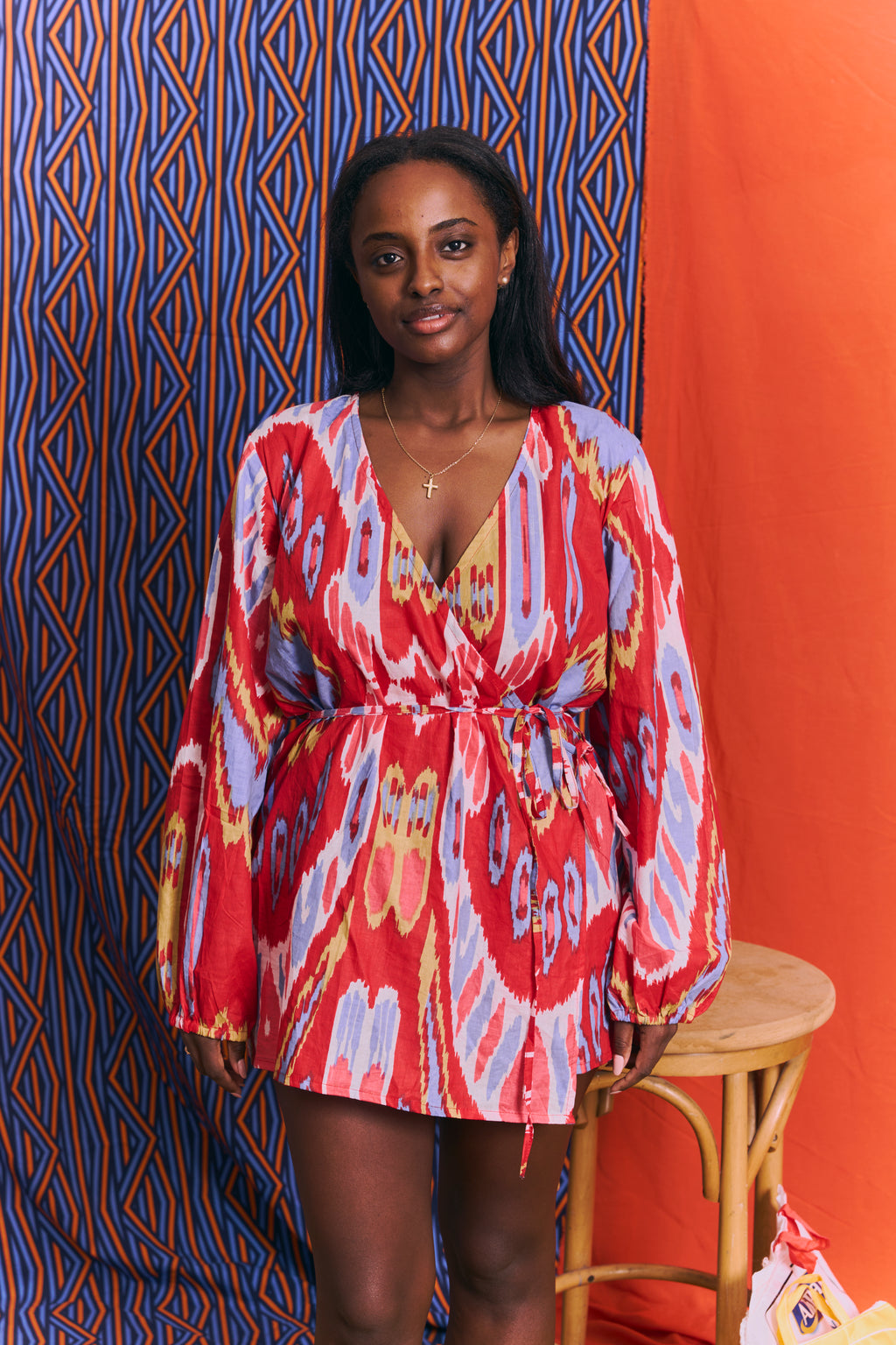Camicia Kimono Red