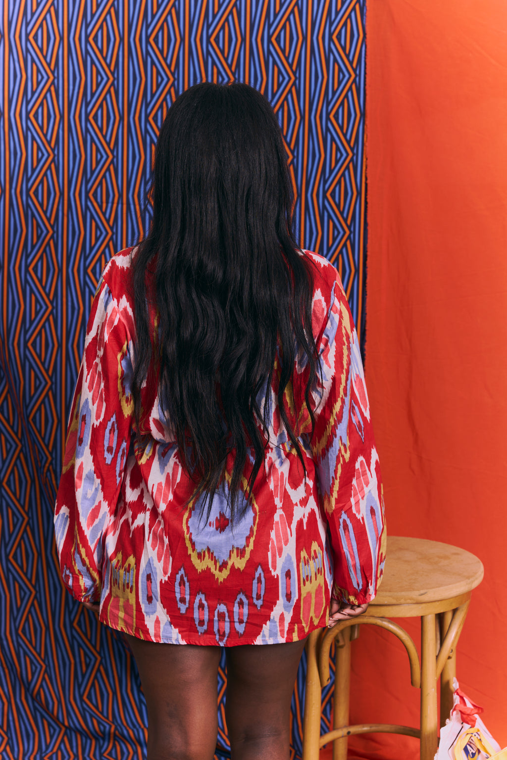 Camicia Kimono Red