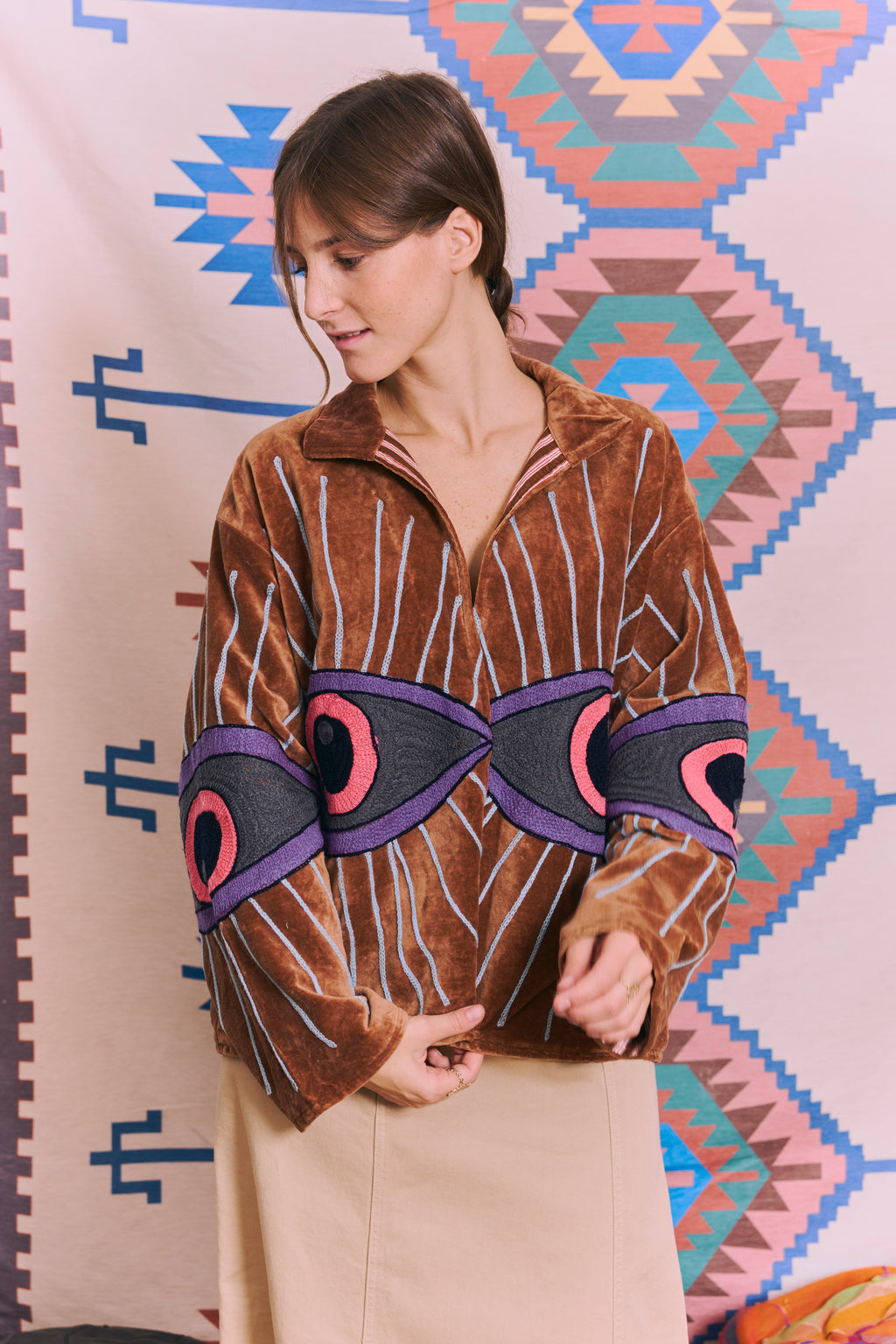 Giacca occhio ✹ La luce del sole nel mare