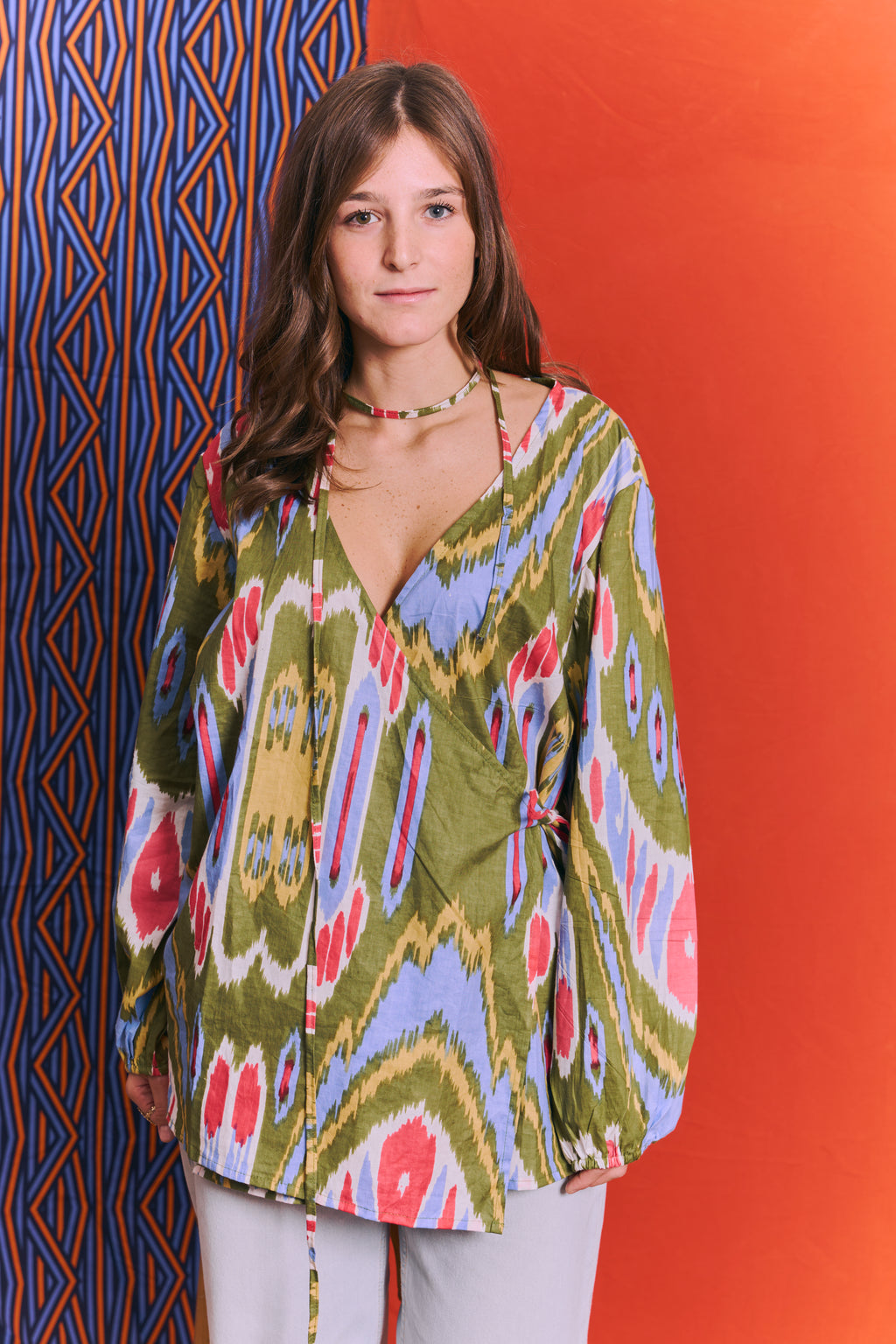 Camicia Kimono Green