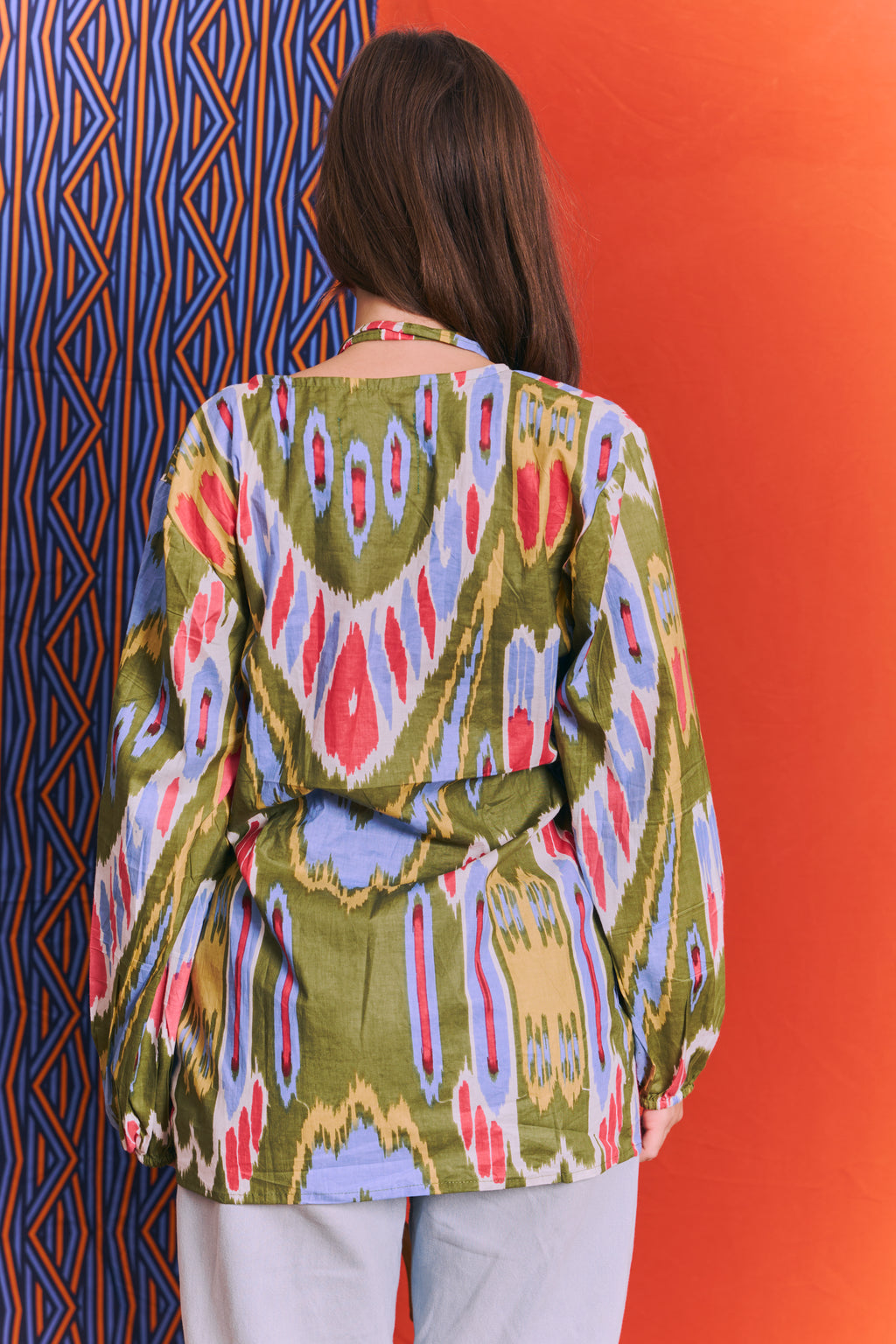 Camicia Kimono Green